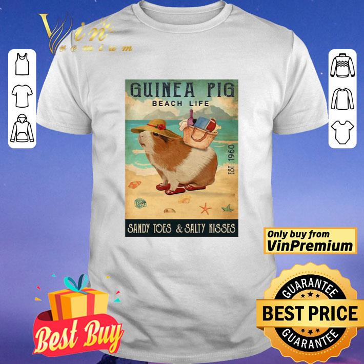 Guinea Pig Beach Life Sandy Toes And Salty Kisses shirt