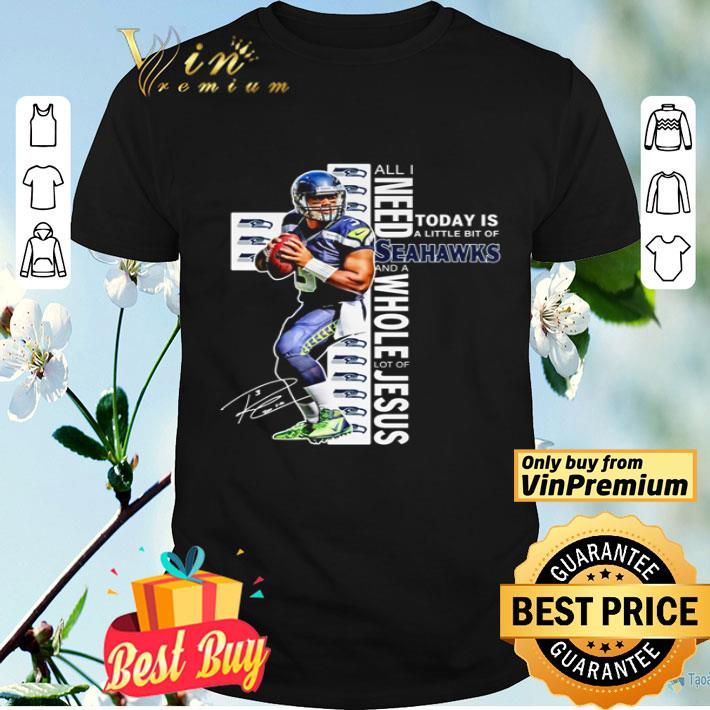 All i need today is al little bit of Seahawks and a whole lot of jesus shirt