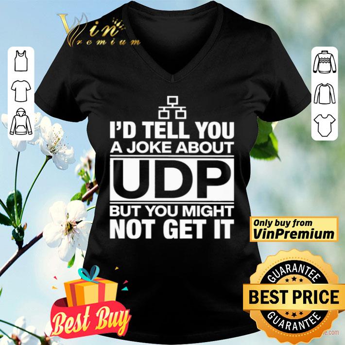 I’d tell you a joke about udp but you might not get it shirt