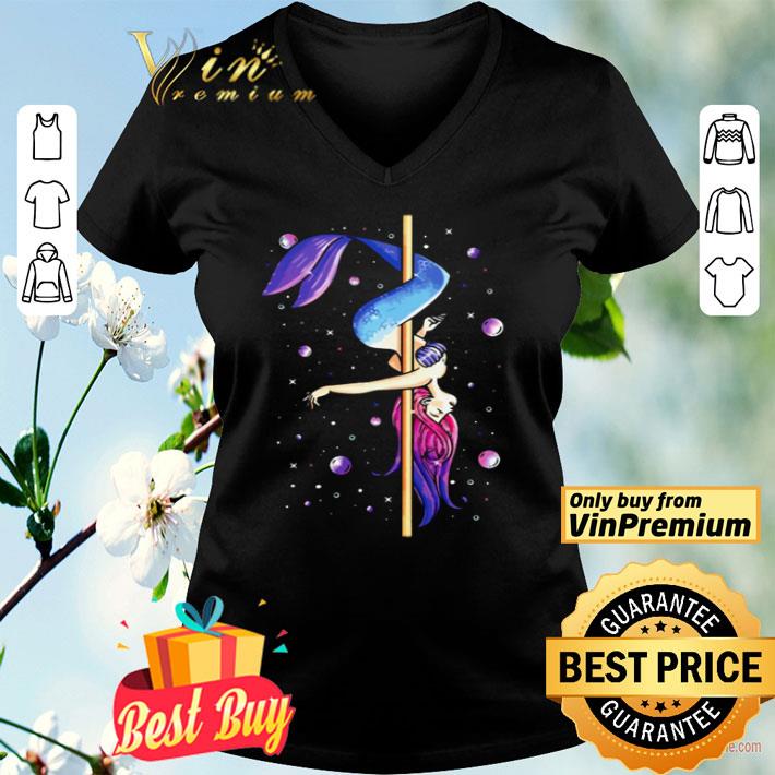 Mermaid pole dancing shirt