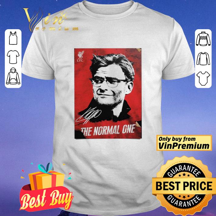 Jurgen Klopp The normal one legend signature 2020 shirt
