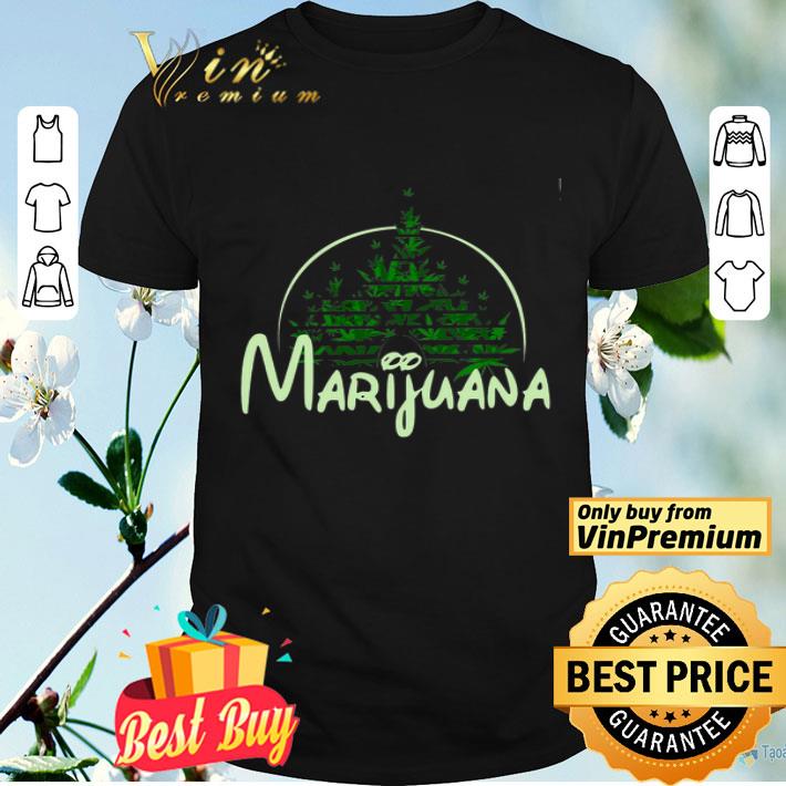 Weed Cannabis Marijuana Disney shirt