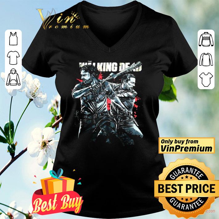 The Walking dead rick grimes and negan shirt