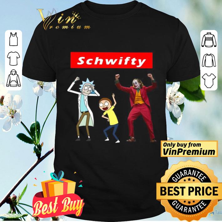 Schwifty Joker Rick and Morty jump shirt