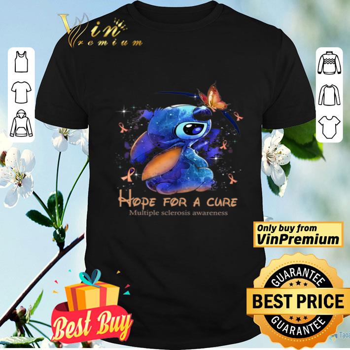 Stitch Hope For A Cure Multiple Sclerosis Awareness shirt