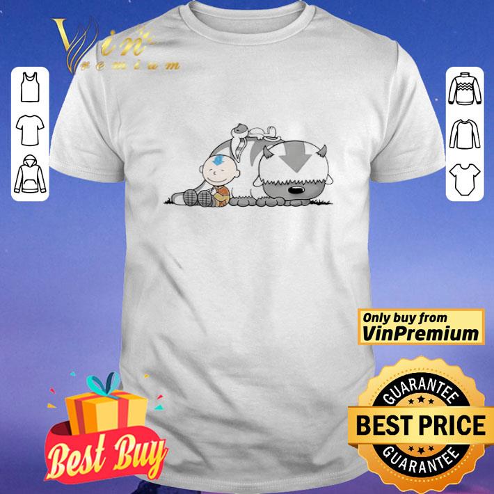 Avatar Characters Appa And Aang shirt