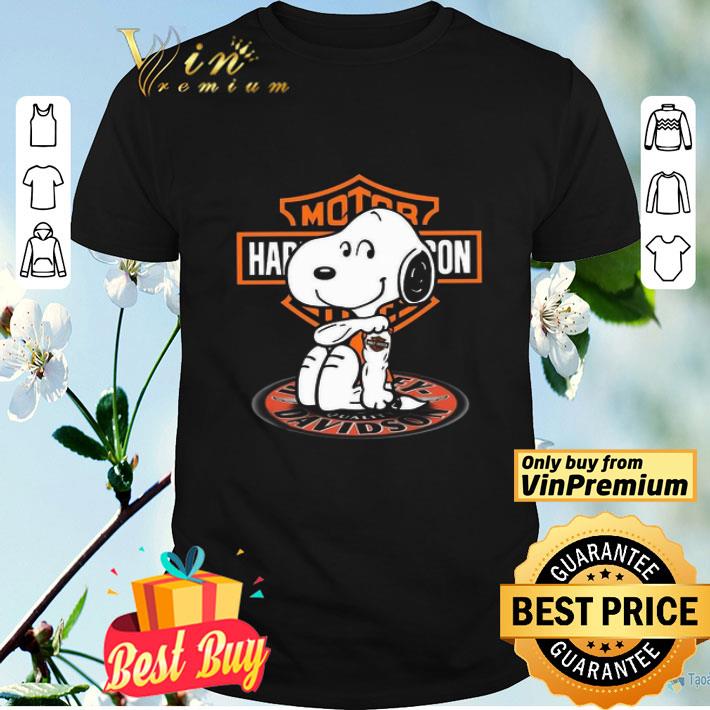 Snoopy Tattoo Motor Harley Davidson Cycles shirt
