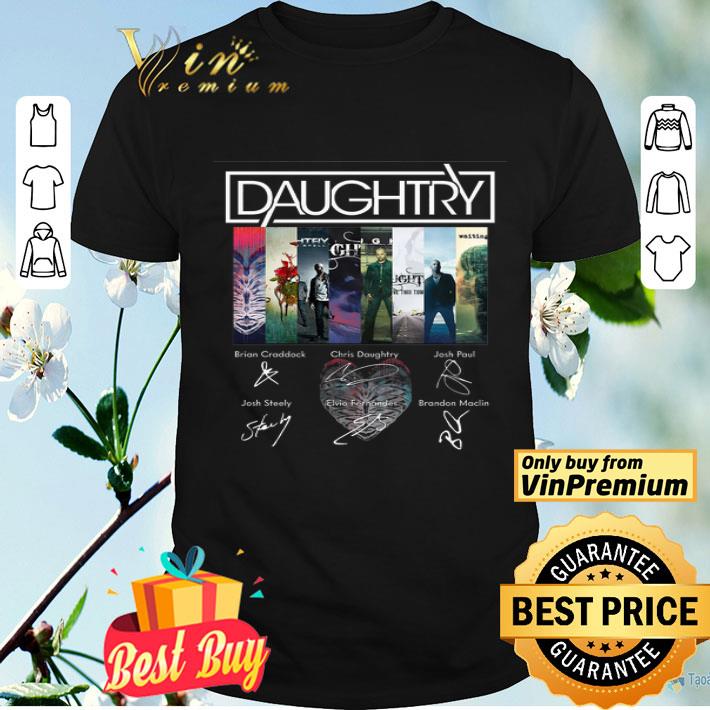 Daughtry Album Signature shirt