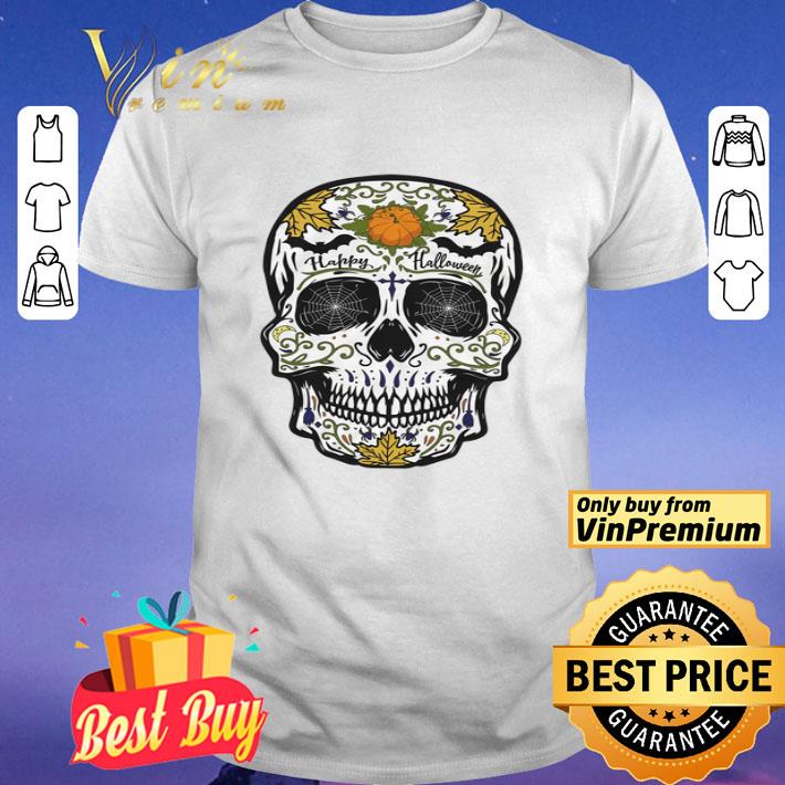 Skull Tattoo Happy Halloween shirt