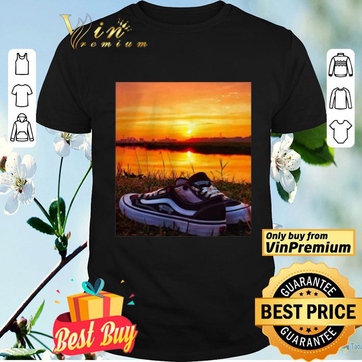 Sunset sport shoes picture shirt