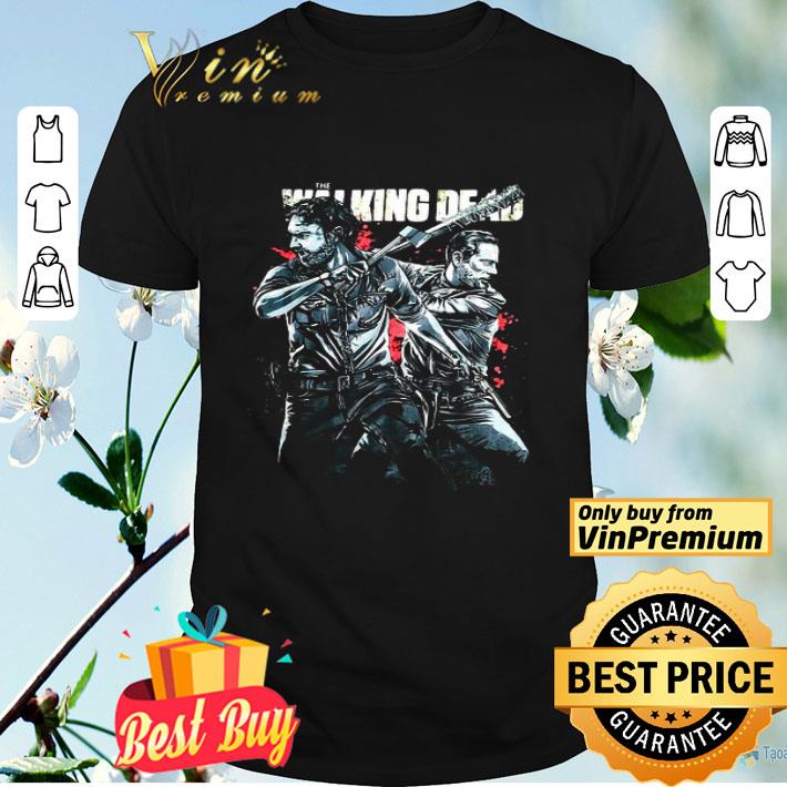 The Walking dead rick grimes and negan shirt