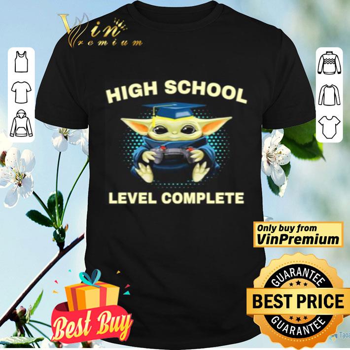 Baby Yoda High school level complete shirt