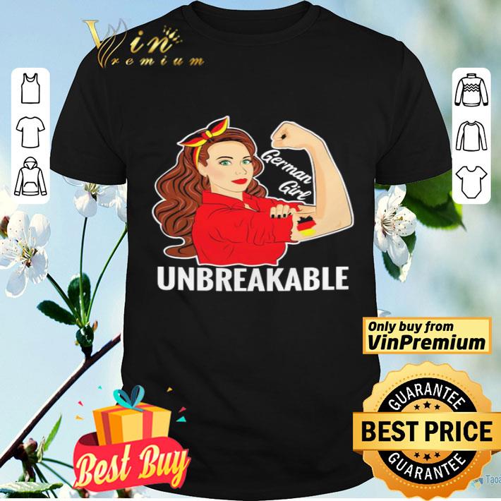 Strong Woman tattoo German Girl unbreakable shirt