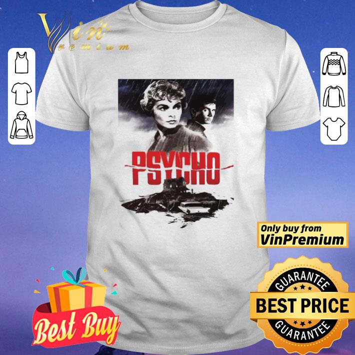Psycho Janet Leigh and Anthony Perkins movies poster shirt