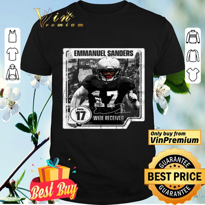 Emmanuel Sanders 17 Denver Football Wide Receiver shirt