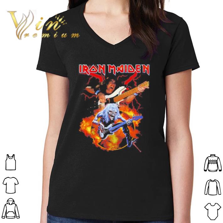 Original Skeleton iron maiden band guitar shirt Original Skeleton iron maiden band guitar shirt
