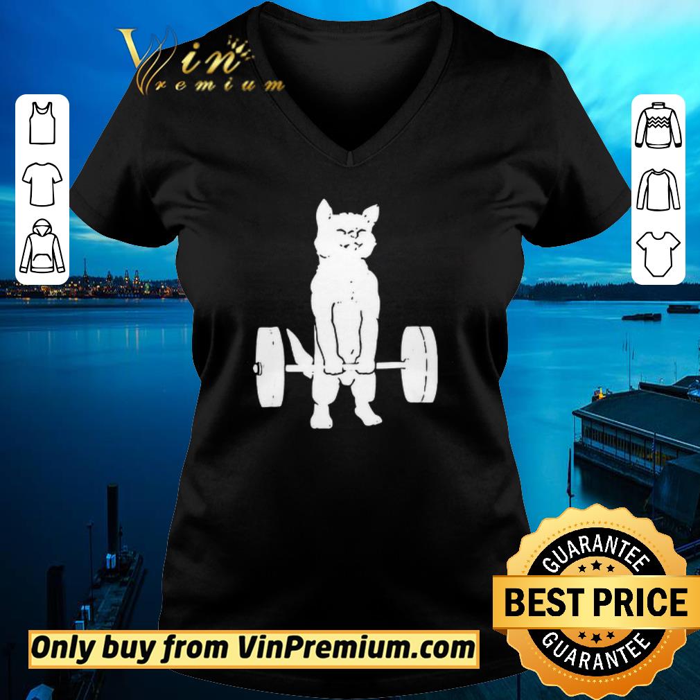 Awesome Cat And Gym shirt
