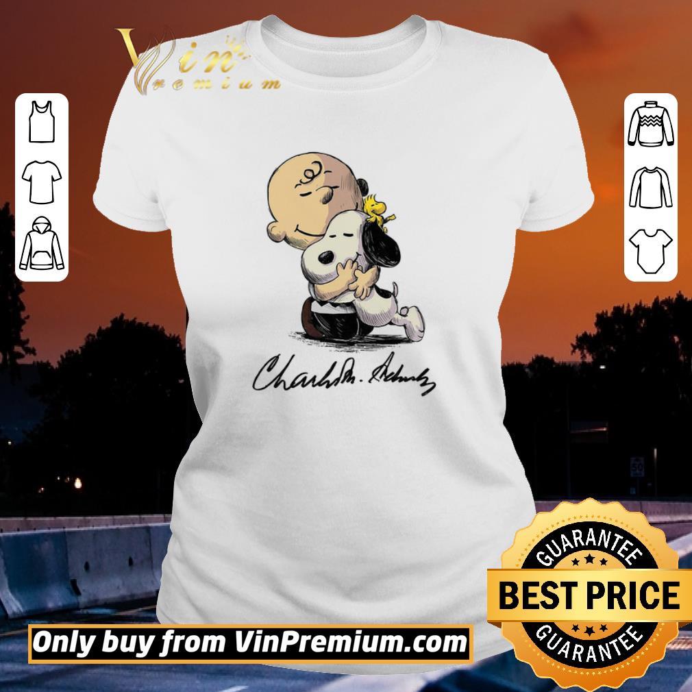Charlie Brown Hug Snoopy And Woodstock shirt