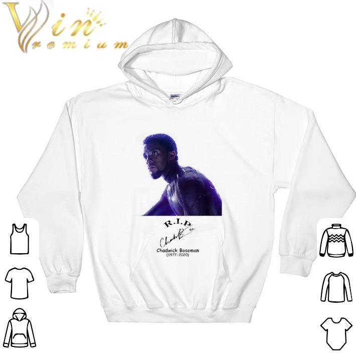 161b8dcd hot rip chadwick boseman black panther 1977 2020 signature shirt 4 - Hot Rip Chadwick Boseman Black Panther 1977 2020 Signature shirt