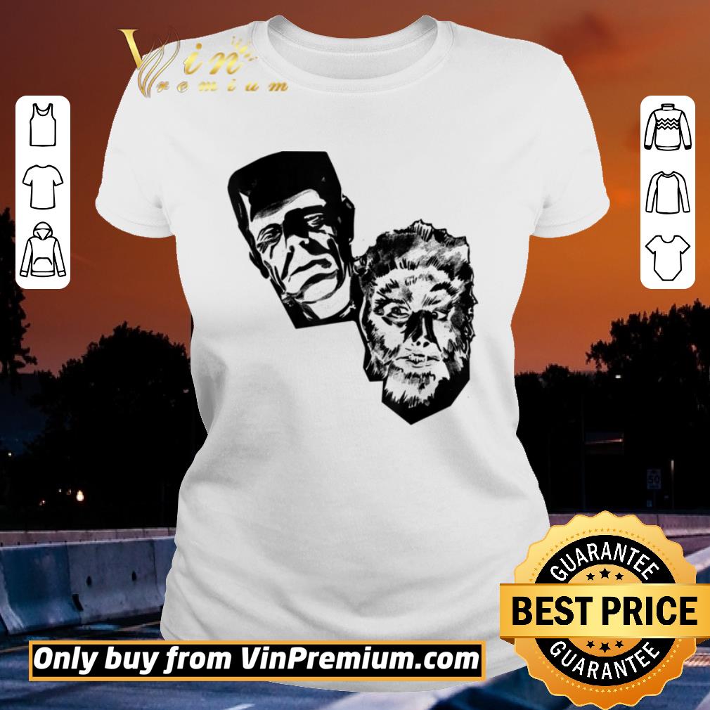 Hot Classic Halloween Monster Poster Horror Movie Werewolf shirt