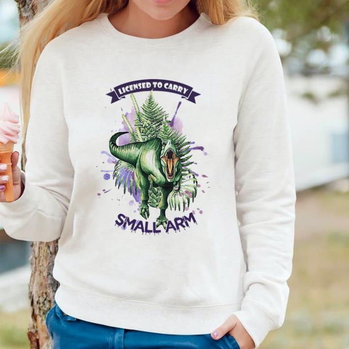 26f4f780 nice dinosaur watercolor licensed to carry small arm shirt 4 - Nice Dinosaur watercolor licensed to carry small arm shirt