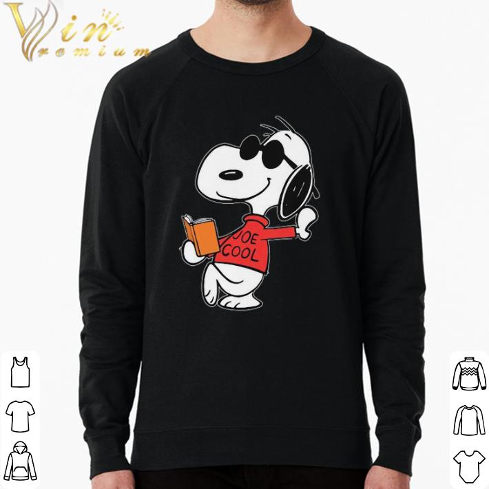 28d2064c awesome snoopy reading book joe cool shirt 4 - Awesome Snoopy Reading Book Joe Cool shirt