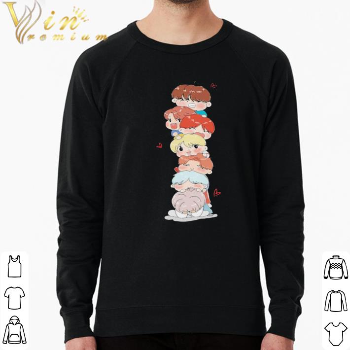 2a641a09 top bts band members chibi hearts shirt 4 - Top Bts band members chibi hearts shirt