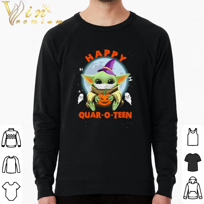 2ab7da9c nice baby yoda face mask hug pumpkin happy quarto teen shirt 4 - Nice Baby Yoda face mask Hug Pumpkin happy Quarto-teen shirt