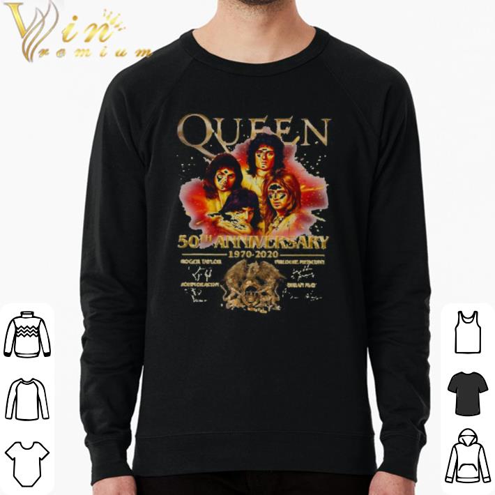 Premium Queen 50th anniversary 1970 2020 thank you for the memories shirt 2b19fbc0 premium queen 50th anniversary 1970 2020 thank you for the memories shirt 4 - Premium Queen 50th anniversary 1970 2020 thank you for the memories shirt