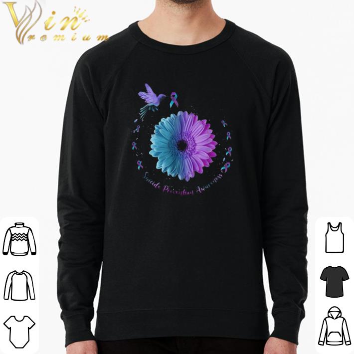 Funny Hummingbird Sunflower Suicide Prevention Awareness shirt 3f077196 funny hummingbird sunflower suicide prevention awareness shirt 4 - Funny Hummingbird Sunflower Suicide Prevention Awareness shirt