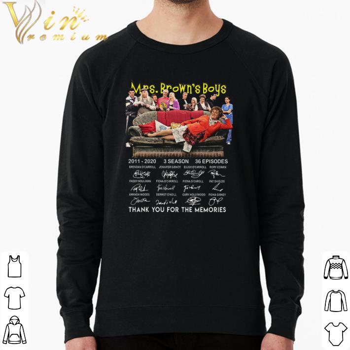 Top Mrs Brown's Boys 2011 2020 3 Season 36 Episodes Signature Thank You shirt 45b54fb2 top mrs brown s boys 2011 2020 3 season 36 episodes signature thank you shirt 4 - Top Mrs Brown's Boys 2011 2020 3 Season 36 Episodes Signature Thank You shirt