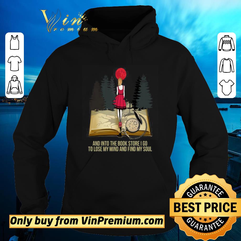 5088f969 funny vintage forest under blood moon and into book store i go to lose my mind and find my soul shirt 4 - Funny Vintage Forest Under Blood Moon And Into Book Store I Go To Lose My Mind And Find My Soul shirt