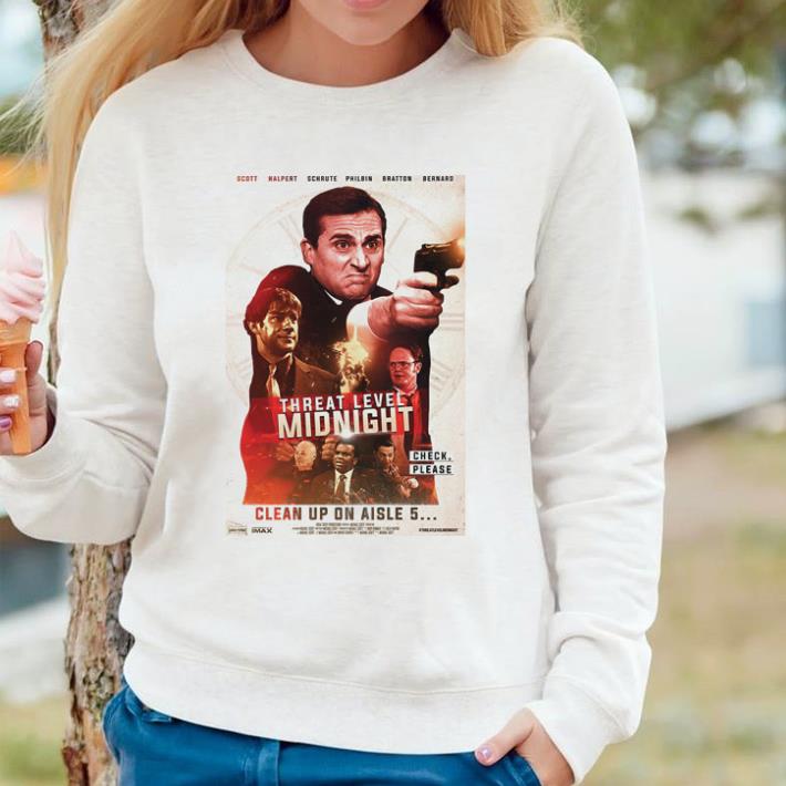 Official Threat Level Midnight poster shirt 57613c82 official threat level midnight poster shirt 4 - Official Threat Level Midnight poster shirt