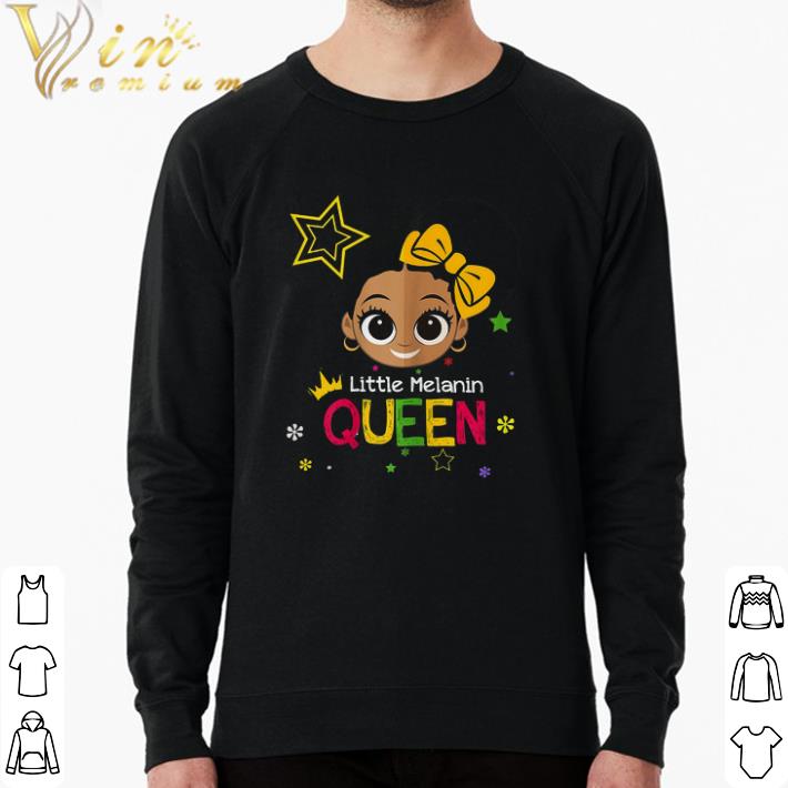 5b5d8a9b premium girls little melanin queen shirt 4 - Premium Girls Little Melanin Queen shirt
