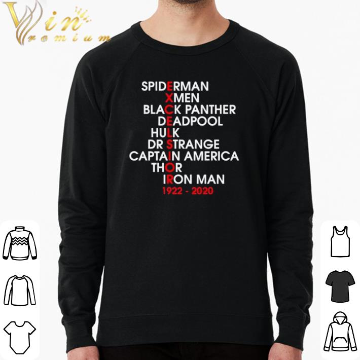 Pretty Excelsior Spiderman Xmen Black Panther Deadpool 1922 to forever shirt 657b79e6 pretty excelsior spiderman xmen black panther deadpool 1922 to forever shirt 4 - Pretty Excelsior Spiderman Xmen Black Panther Deadpool 1922 to forever shirt