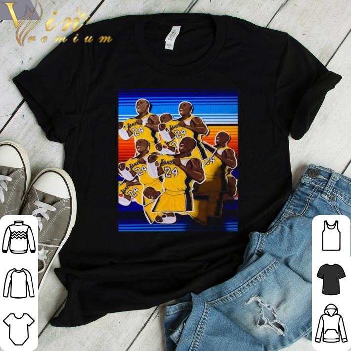 Funny Kobe bryant los angeles lakers basketball vintage retro shirt