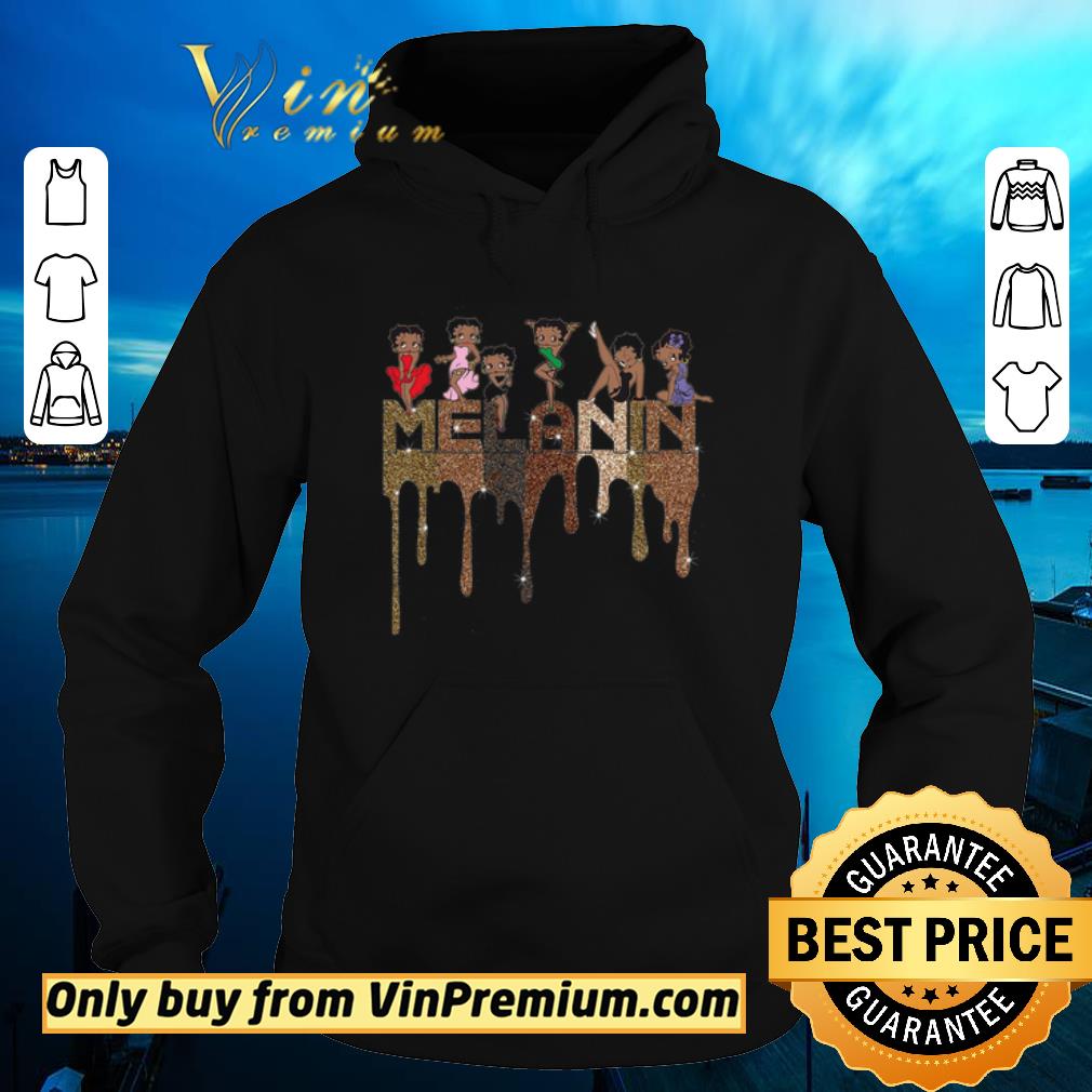 692b8724 hot black woman petty boop melanin watercolor shirt 4 - Hot Black Woman Petty Boop Melanin Watercolor shirt