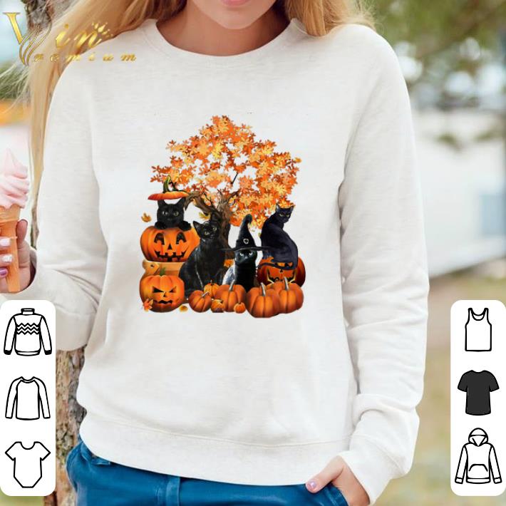 Hot Black Cat Witch Pumpkin Happy Halloween shirt 79e5d1ae hot black cat witch pumpkin happy halloween shirt 4 - Hot Black Cat Witch Pumpkin Happy Halloween shirt