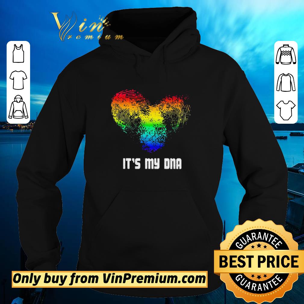 Hot Love Its My DNA Hand Fingerprint LGBT shirt 8397781e hot love its my dna hand fingerprint lgbt shirt 4 - Hot Love Its My DNA Hand Fingerprint LGBT shirt