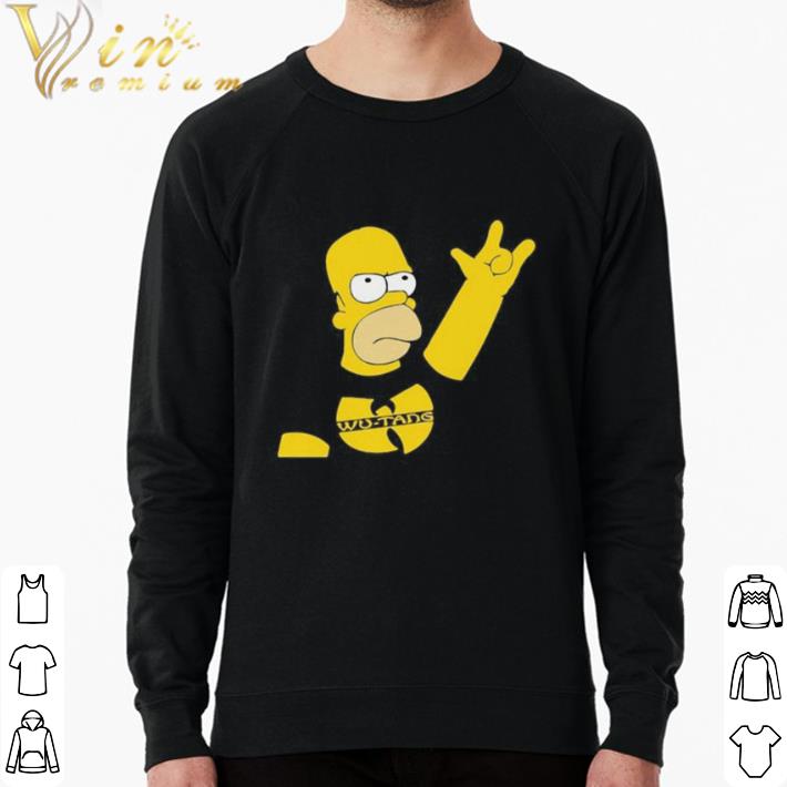 84ac09d2 nice the simpsons wu tang logo shirt 4 - Nice The simpsons wu tang logo shirt