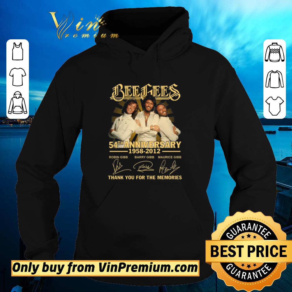 Hot Bee Gees 54th Anniversary 1958 2012 Signature Thank You For The Memories shirt 86f7aece hot bee gees 54th anniversary 1958 2012 signature thank you for the memories shirt 4 - Hot Bee Gees 54th Anniversary 1958 2012 Signature Thank You For The Memories shirt