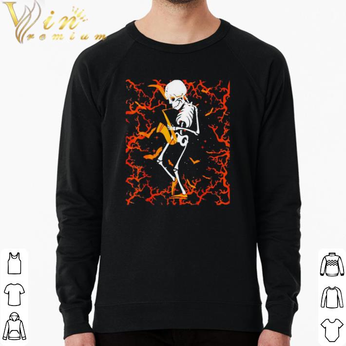 8925ac80 awesome skeleton playing saxophone halloween shirt 4 - Awesome Skeleton playing saxophone halloween shirt