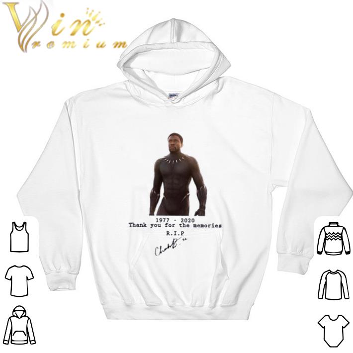 Nice Chadwick Boseman Black Panther Thank You For The Memories Signature shirt 8a7e6b54 nice chadwick boseman black panther thank you for the memories signature shirt 4 - Nice Chadwick Boseman Black Panther Thank You For The Memories Signature shirt