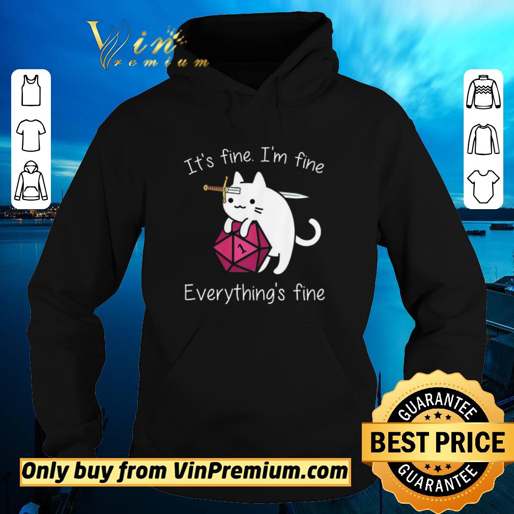 Hot Cat Hug Dungeon It's Fine I'm Fine Everything's Fine shirt 95d03aa5 hot cat hug dungeon it s fine i m fine everything s fine shirt 4 - Hot Cat Hug Dungeon It's Fine I'm Fine Everything's Fine shirt