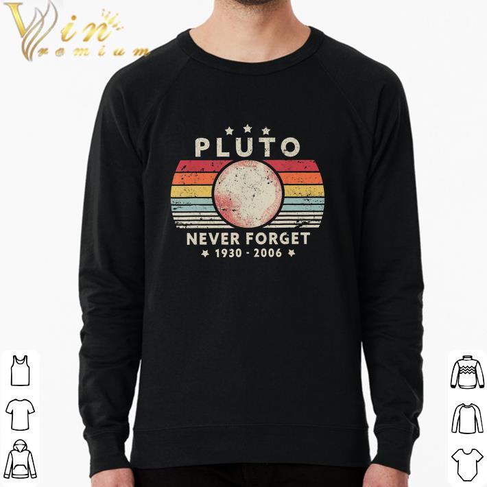 a8d0f435 pretty pluto never forget 1930 2006 vintage shirt 4 - Pretty Pluto Never Forget 1930 2006 Vintage shirt