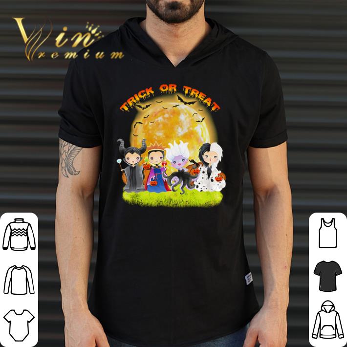 Hot Queen Disney trick or treat Halloween shirt