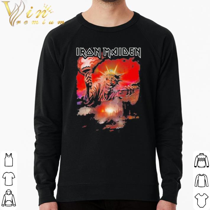 b1833d61 funny iron maiden band skeleton the statue of liberty shirt 4 - Funny Iron maiden band skeleton the statue of liberty shirt