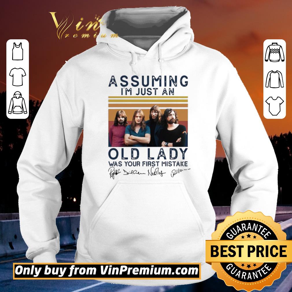 b1954ffb assuming i m just an old lady was your first mistake vintage retro signatures shirt 4 - Assuming I’m Just An Old Lady Was Your First Mistake Vintage Retro Signatures shirt