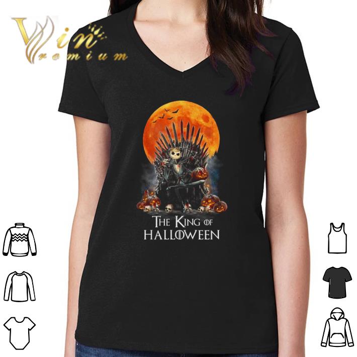 Top Jack Skellington the king of Halloween shirt Top Jack Skellington the king of Halloween shirt
