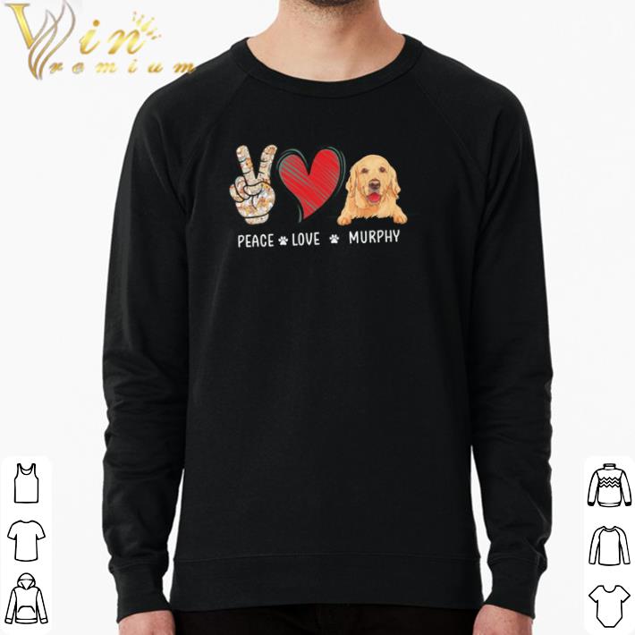 Hot Peace love Murphy dog shirt beb08cd6 hot peace love murphy dog shirt 4 - Hot Peace love Murphy dog shirt